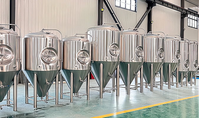 Equipo de cervecería tanque de fermentación de 500L