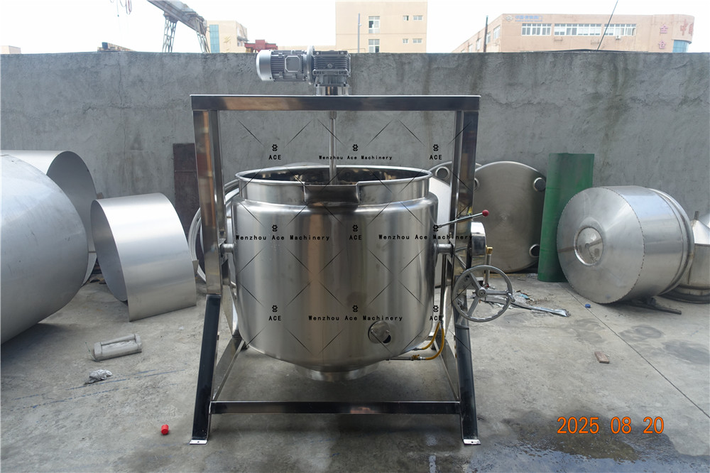 marmita industrial a gas 500 litros